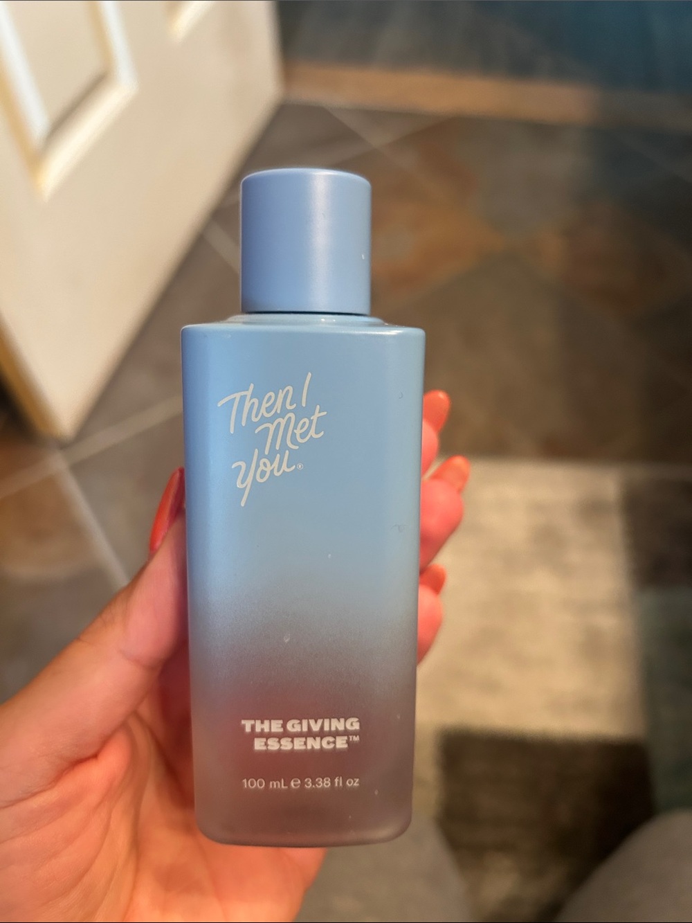 Then I Met You The Giving Essence - Pale Blue Bottle